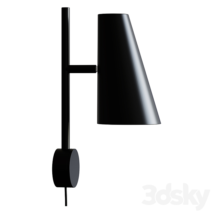 Sconce WOUD CONO WANDLAMP wall light 3DS Max - thumbnail 1