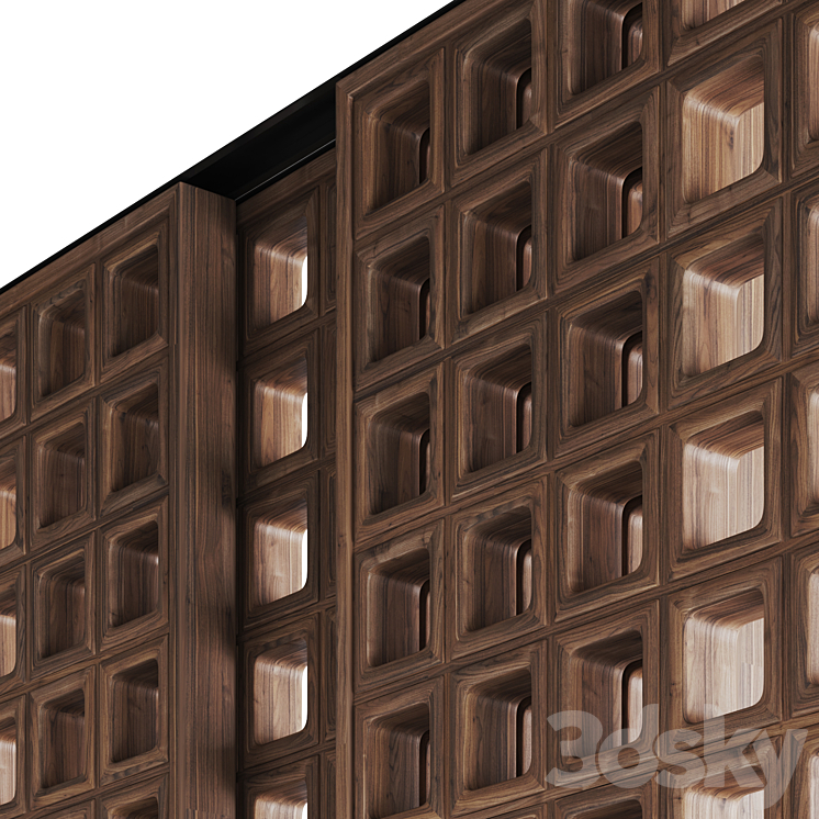 BOGART Decorative sliding partition from Mezzo 3DS Max - thumbnail 2