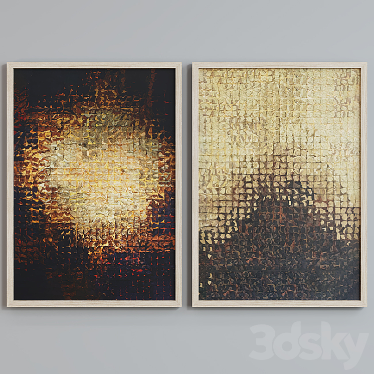 Picture Frame Set 763 3DS Max - thumbnail 2
