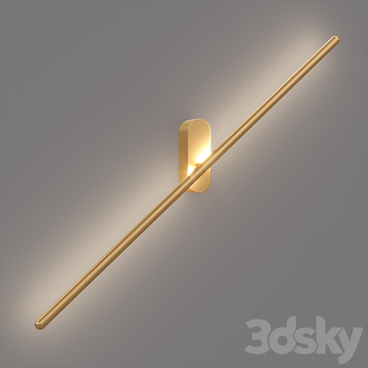 Arte Lamp Prima A2028AP-1BK 3D Model Free