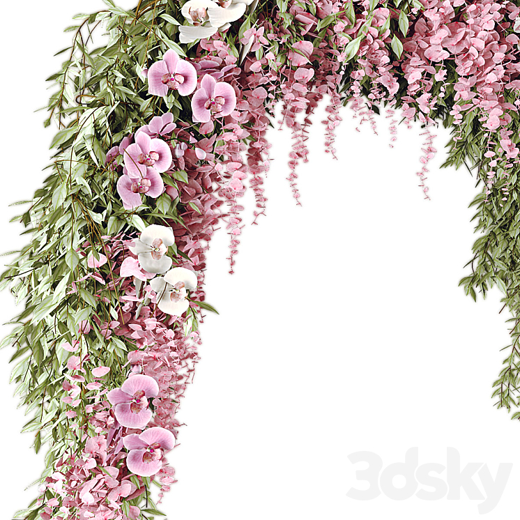 wedding arch 03 3DS Max - thumbnail 2