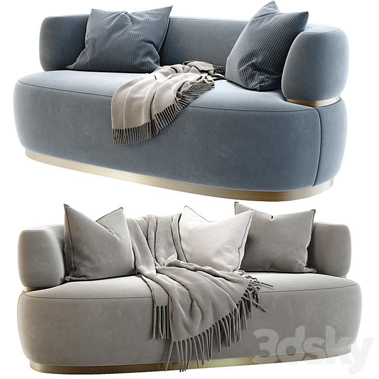 The Sofa and Chair Company Kahlo sofa 3DS Max - thumbnail 1