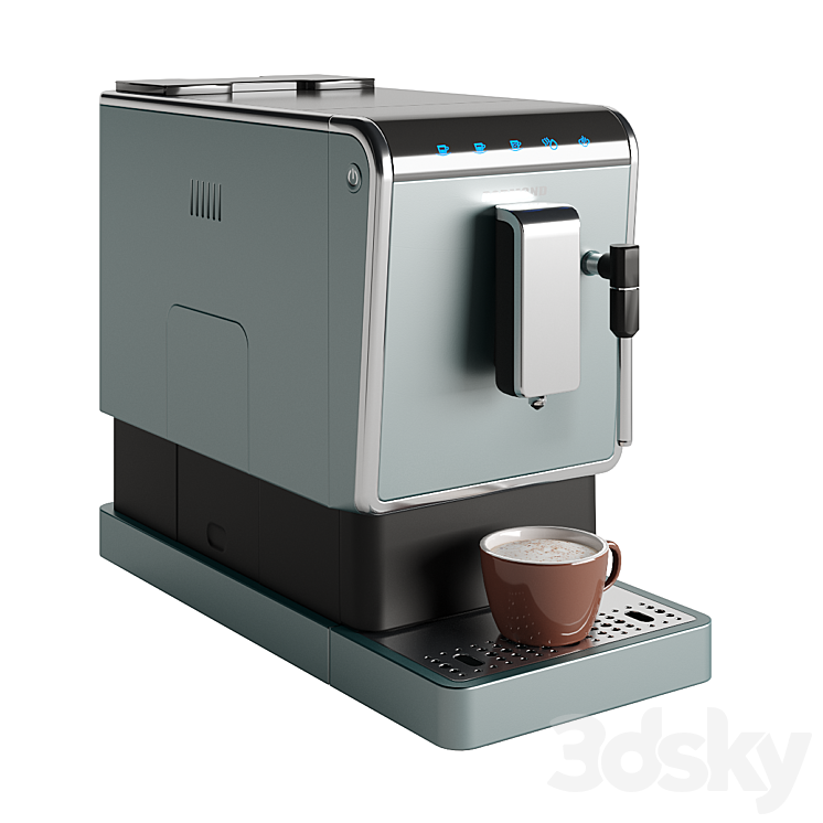 Coffee machine REDMOND RCM-1517 3DS Max - thumbnail 2