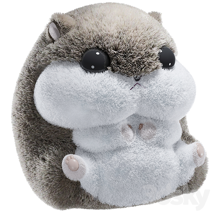toy Hamster 3D Model