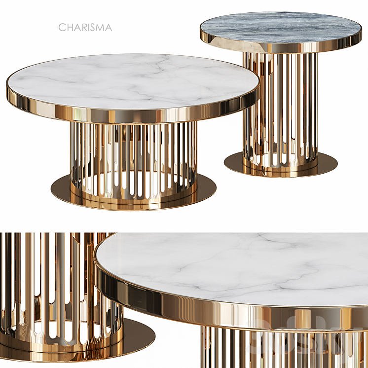 LaLume MB20688-23 coffee table 3DS Max - thumbnail 1