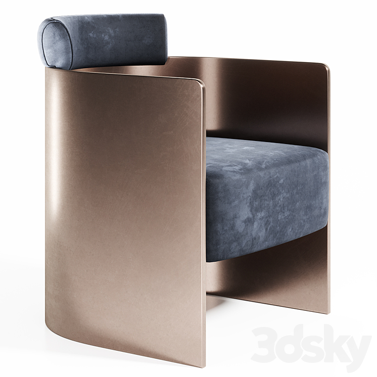 Shake – Emy Armchair 3DS Max Model - thumbnail 2