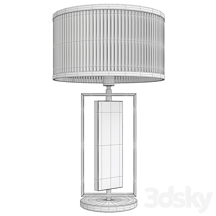 Castro petra table lamp 3D Model Free
