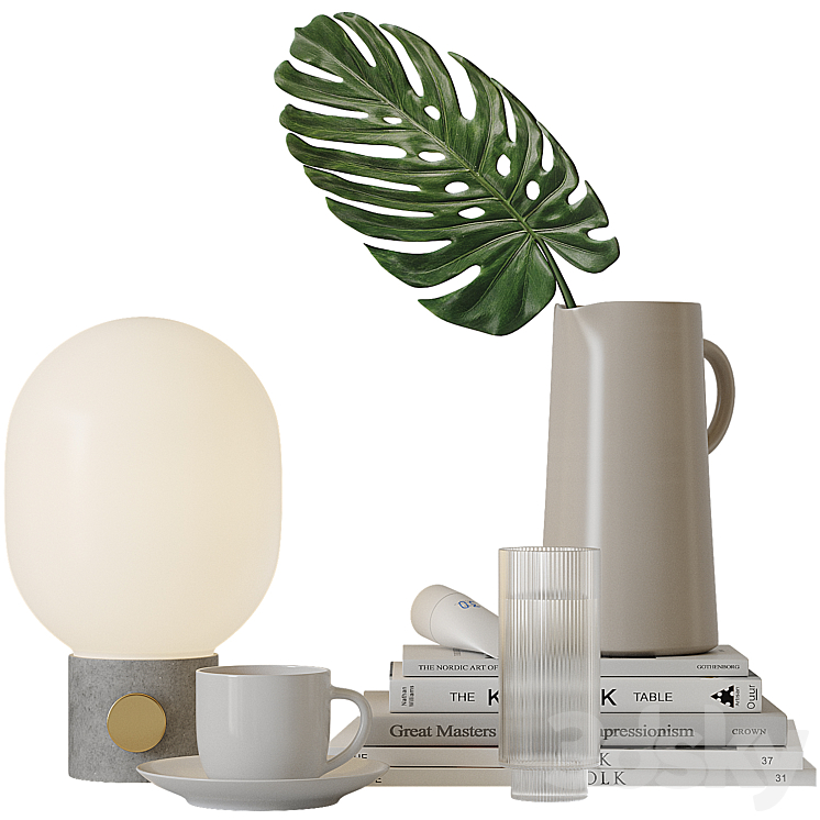 Decorative set for bedside tables Free Download