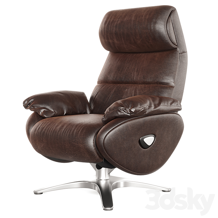 Adler Massage Chair 3DS Max Model - thumbnail 1
