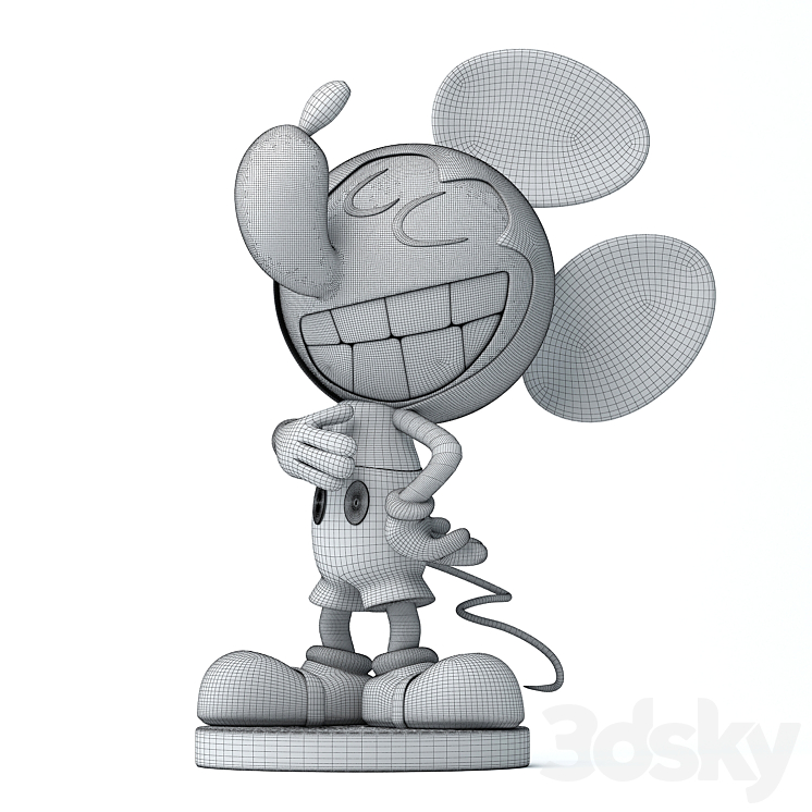 Mickey mouse 3DS Max - thumbnail 2