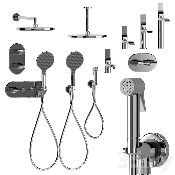 Bossini Apice set 1 3D Model Free