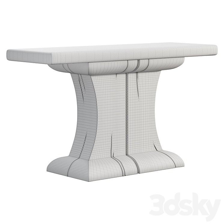 Antoni Console Table 3DS Max - thumbnail 2