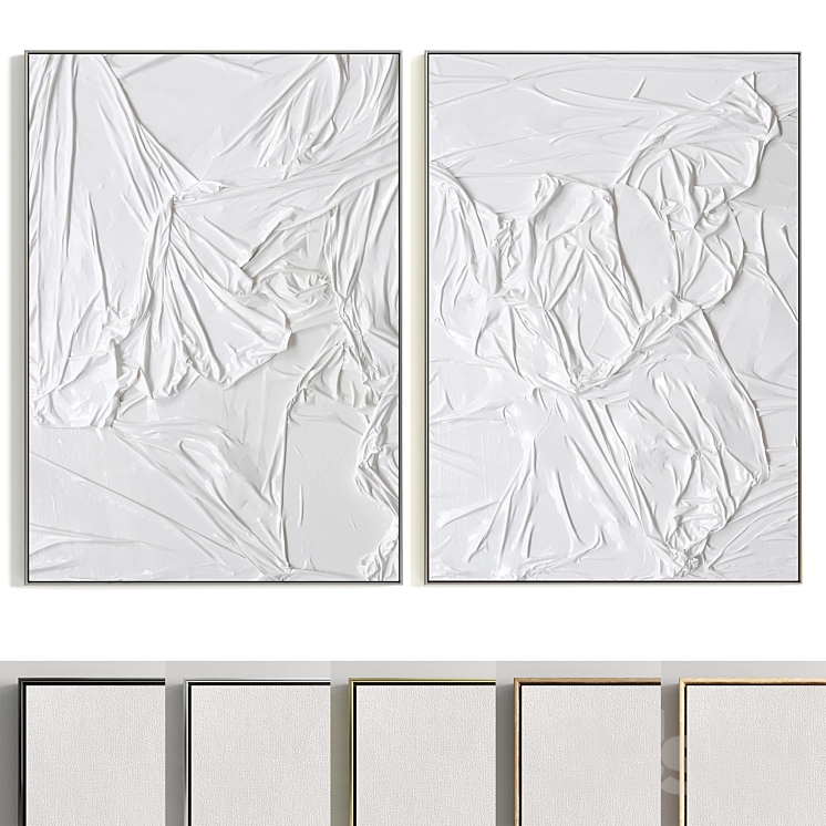Plaster Two Photo Frame R-243 Free Download