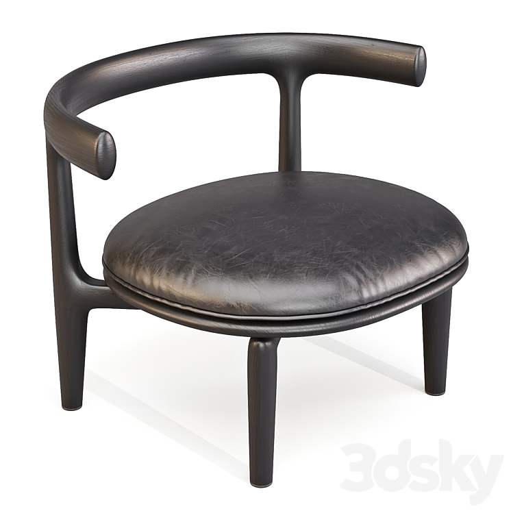 Baxter: Himba – Little Arm Chair 3DS Max Model - thumbnail 1