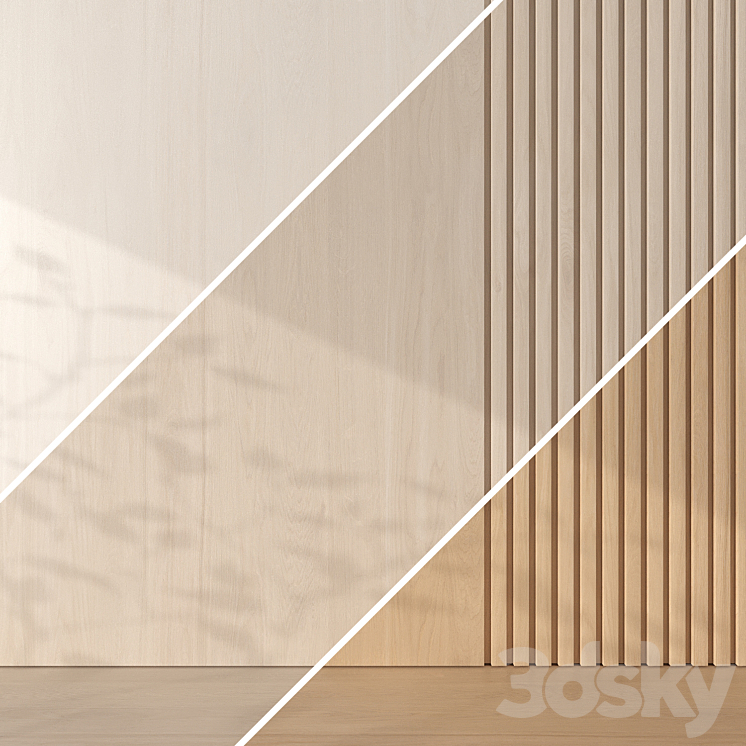Oak texture 036 3D Model