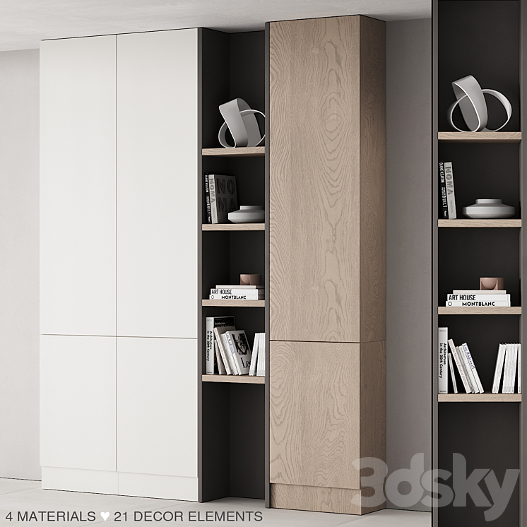 176 cabinet furniture 06 3DS Max - thumbnail 1