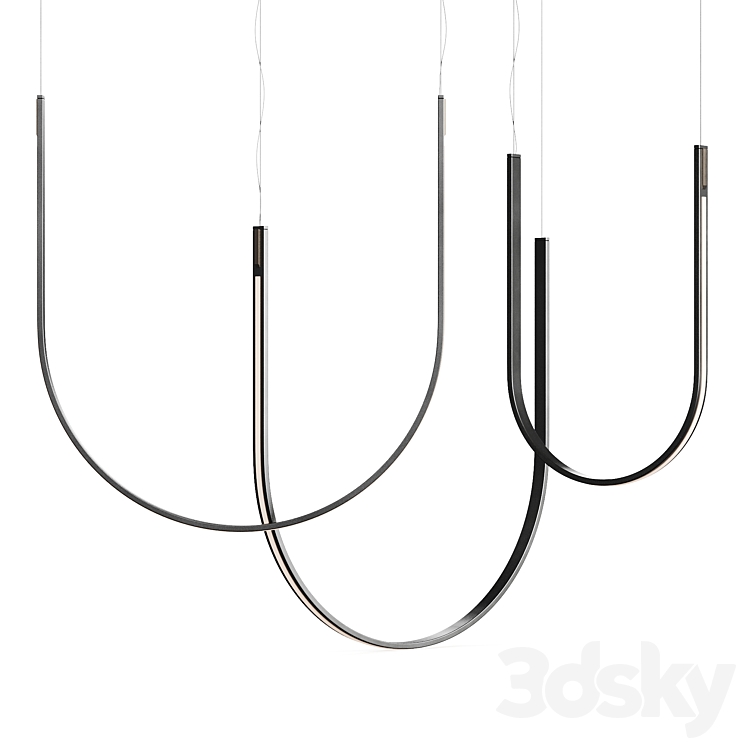 Cattelan Italia Nahun Ribbon 2023.1 Lamp 3D Model
