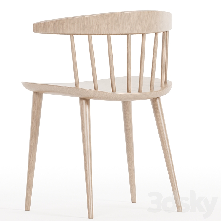 In Stock HAY J104 Chair 3DS Max Model - thumbnail 2