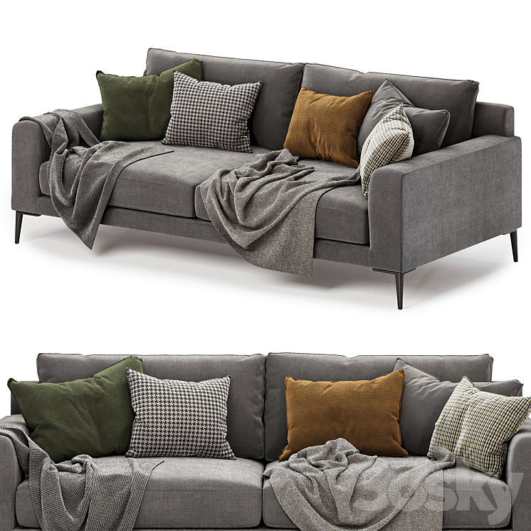 harper sofa 3D Model