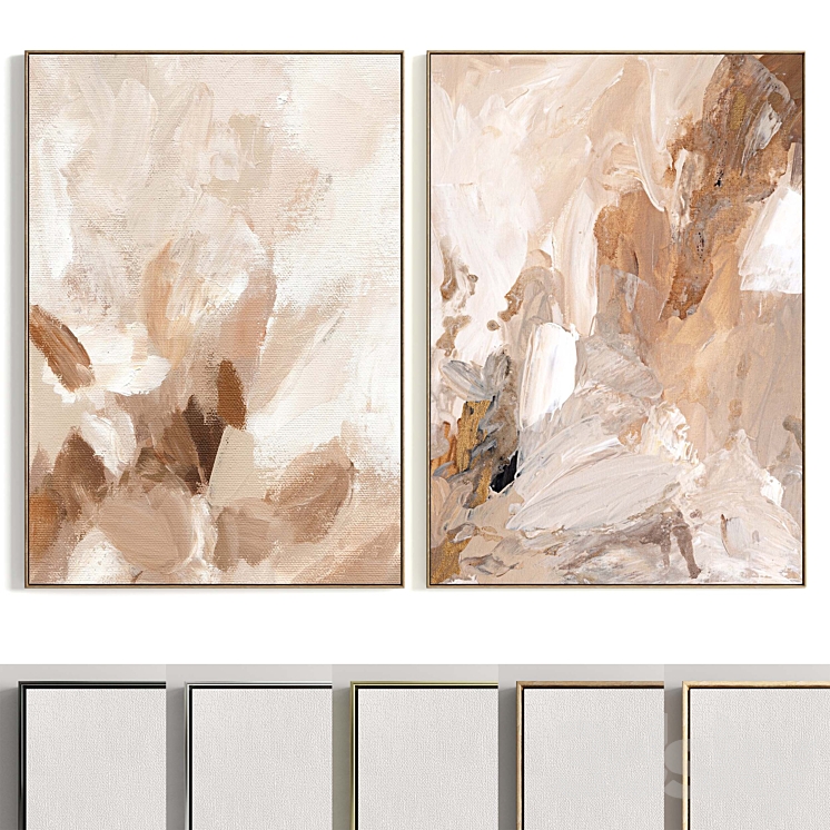 Plaster Two Photo Frame R-245 Free Download