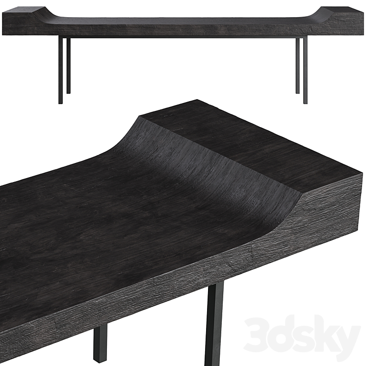 Bench Arteriors Home Lanny 3D Model Free
