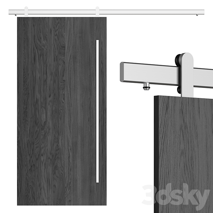 crownlab | Sliding doors 3D Model