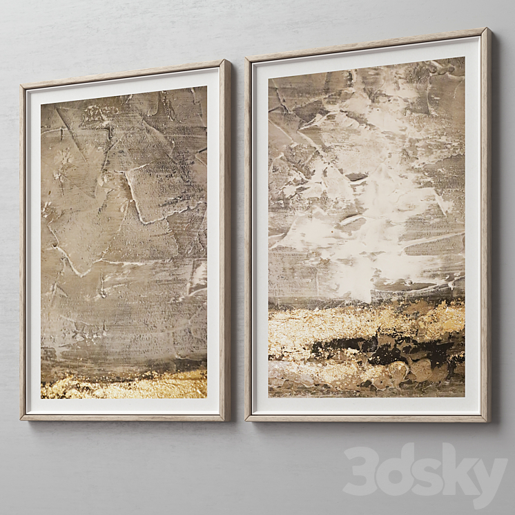 Picture Frames Set382 Frame 3D model