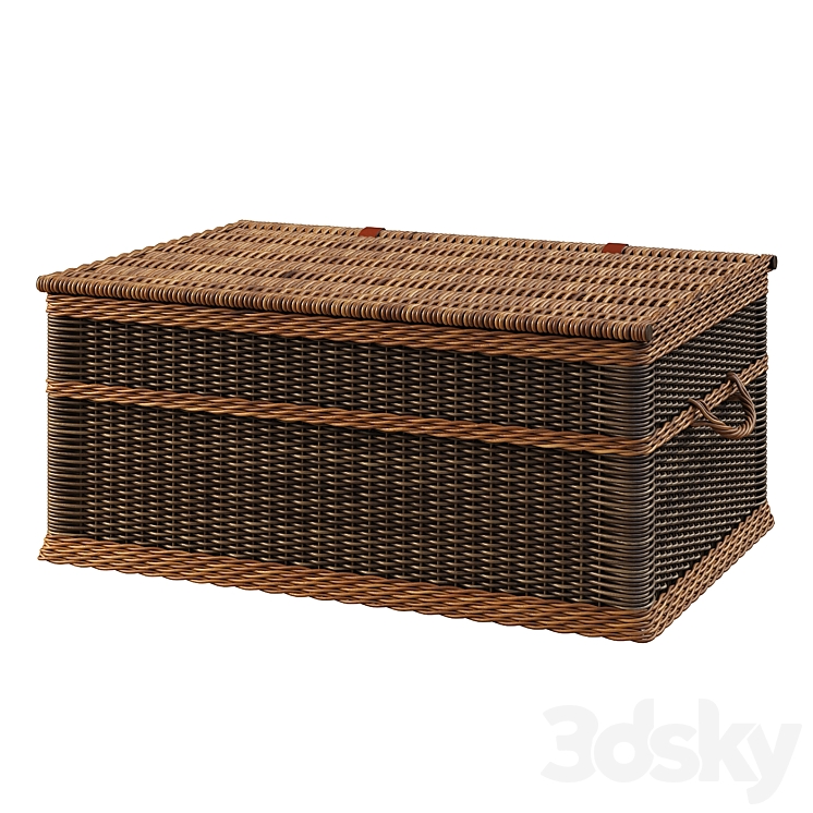 Handmade Basket 3DS Max Model - thumbnail 2