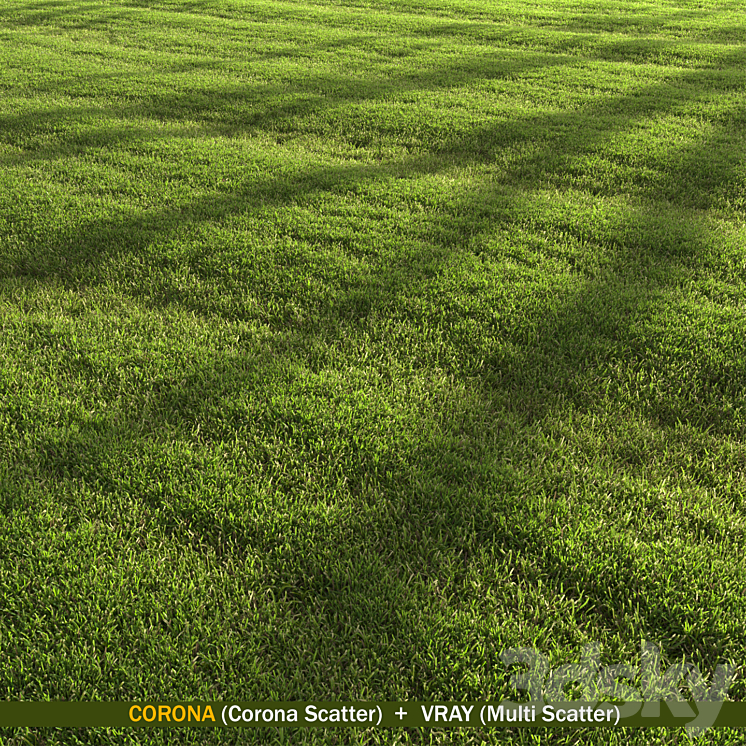 lawn landscape 3D Model