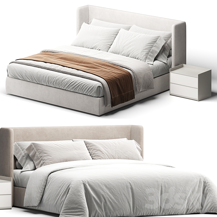 Mira M Bed 3D Model