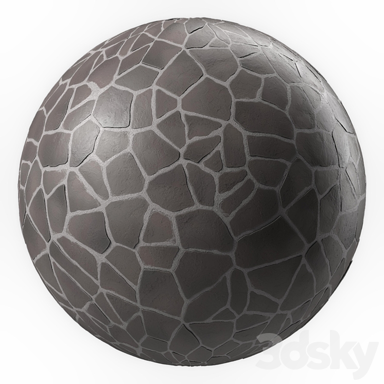 Floor Stone 02 | PBR | 4K | PNG | Seamless 3D Model