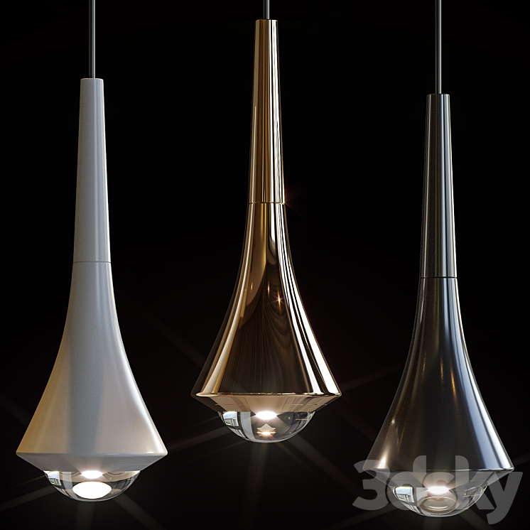 Pendant lamp ILMAR by Lampatron 3D Model