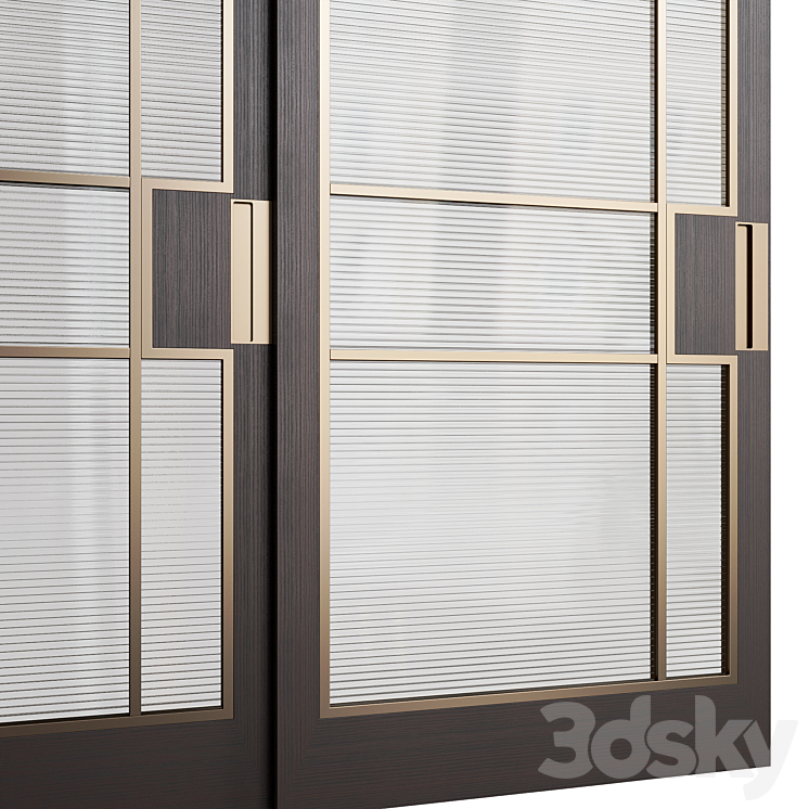 Sliding door 03 3D Model Free