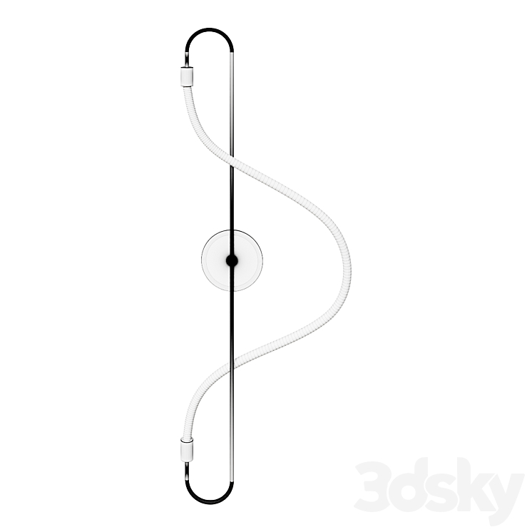 Sconce Sconce Delamp Shiva | 18911 wall lamp 3D Model