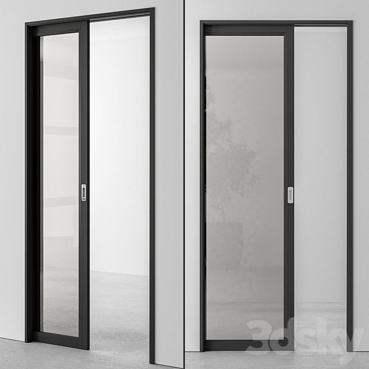 Glass Pocket Door - Set 51 Free Download