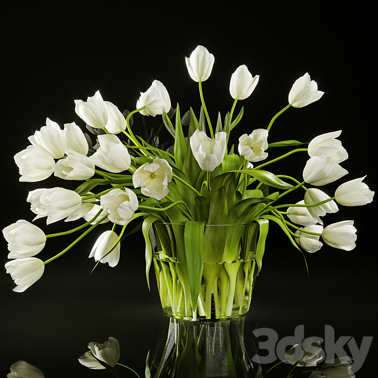 Tulips 3D Model