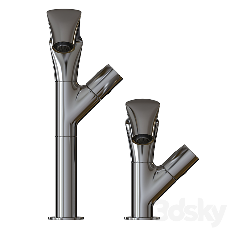 Flaminia Fold basin mixer 3D Model Free