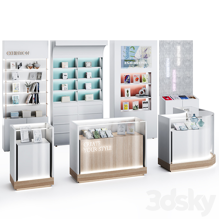 Showcase02 3D Model Free