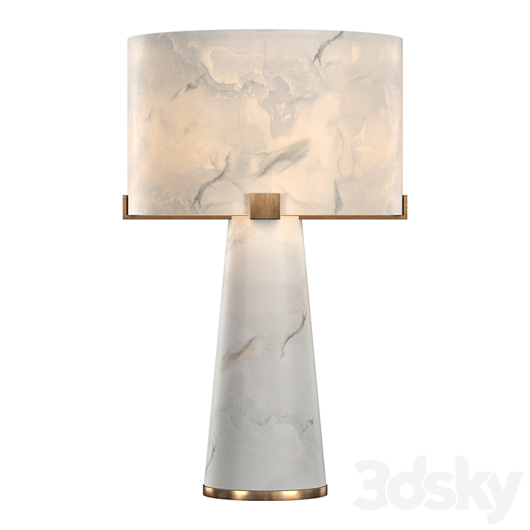 COLLETTE TABLE LAMP 3DS Max - thumbnail 2