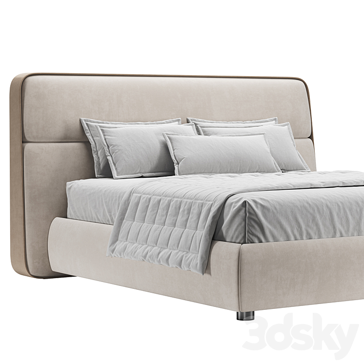 FRAME Bed By Giorgetti 3D Model Free
