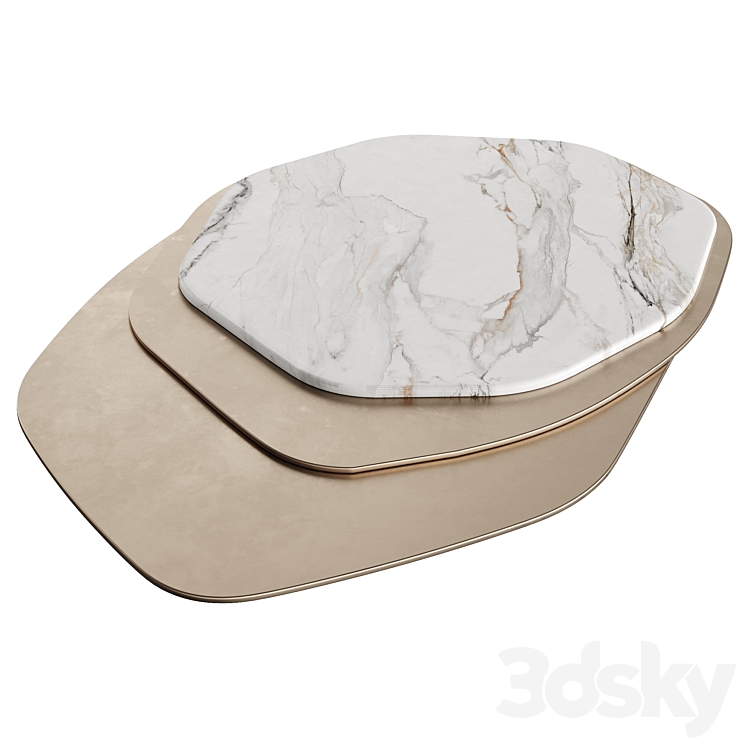 Carlycollective Epicure VII Coffee Table 3DS Max Model - thumbnail 2
