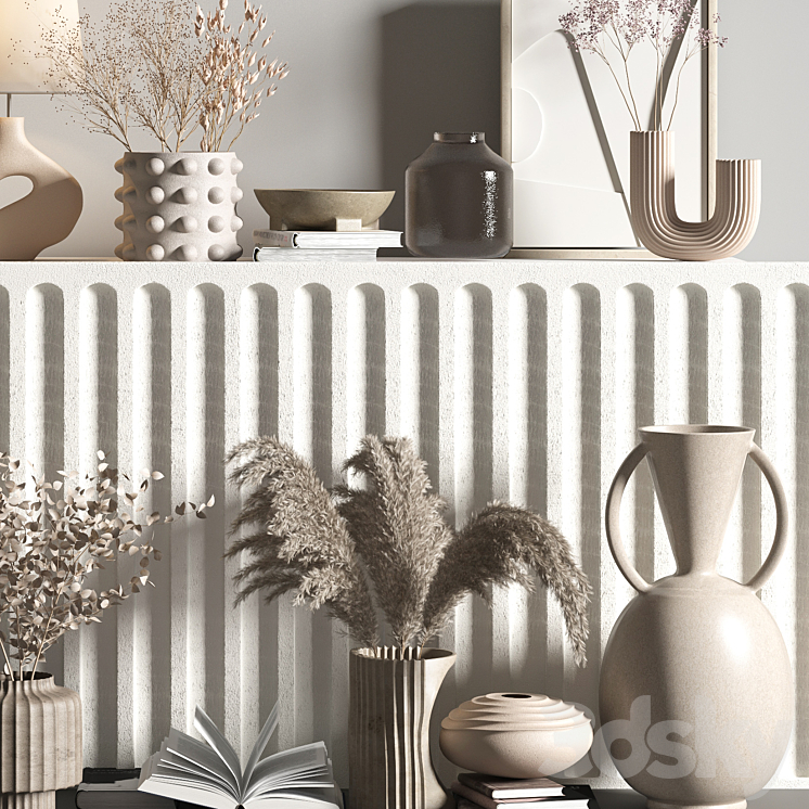 decorset_shelf07 3D Model