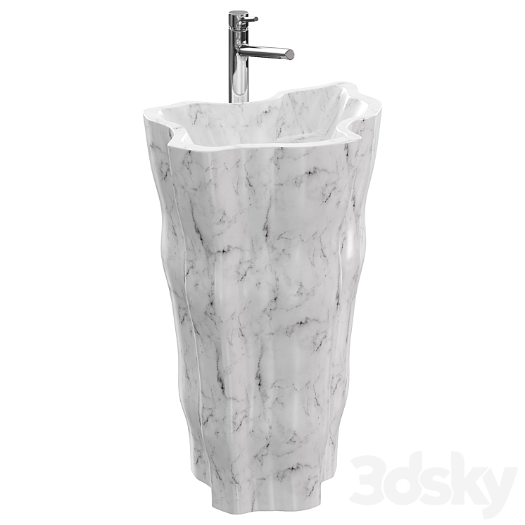 EDEN STONE FREESTAND by brabbu（model:4364643_Bioform_Corona）