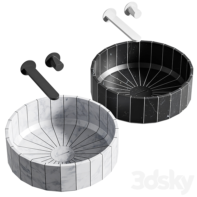 Antoniolupi sinks FONTE(model:4370417_Circle_Vray,Corona)