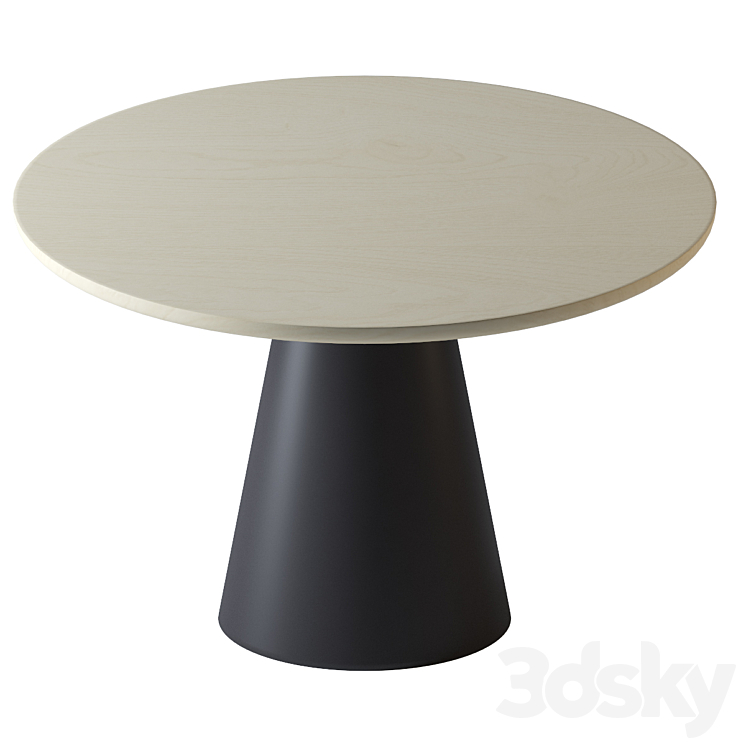 Table round Cone 3D Model