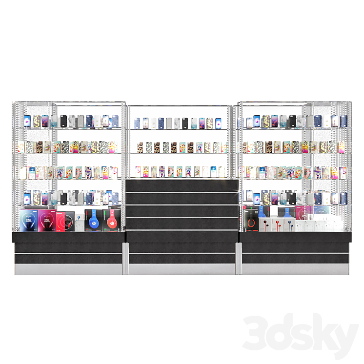 Shopping Islet 3D Model Free