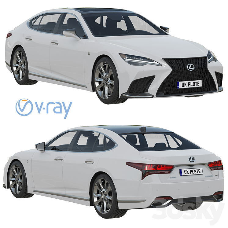 LEXUS LS F-Sport 2022 Free Download