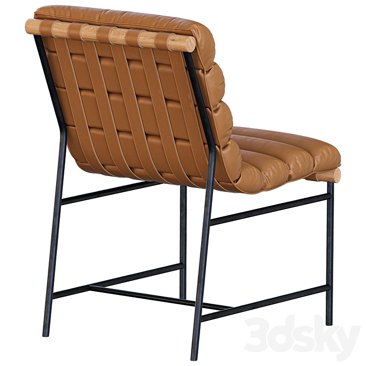 Vail Dining Chair 3DS Max Model - thumbnail 2