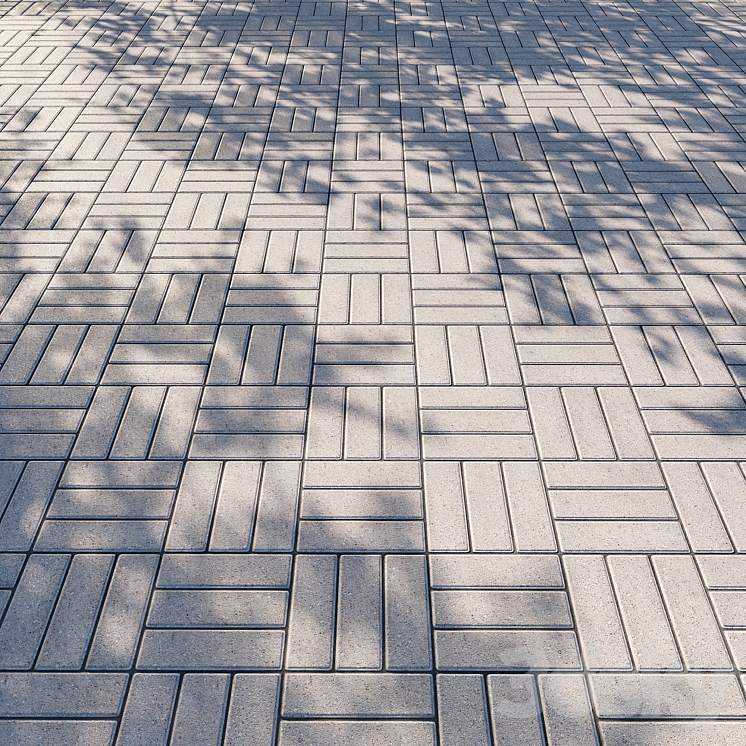 Paving slabs 4 3D Model Free
