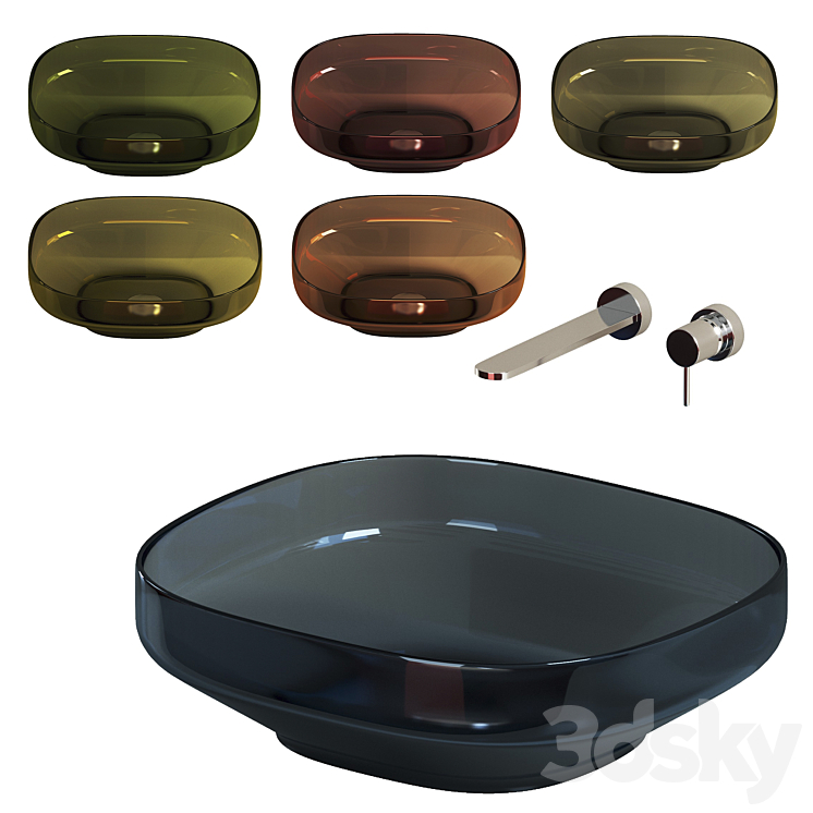 Antonio Lupi AGO3 C sink（model:4392473_Oval_Corona）